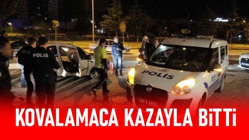 Kovalamaca kazayla bitti