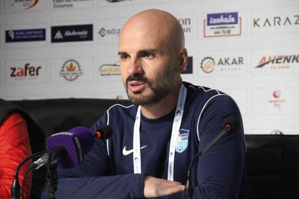 Serkan Zaimoğlu: 'Son saniye golü ile mağlup olduğumuz için çok üzgünüz'