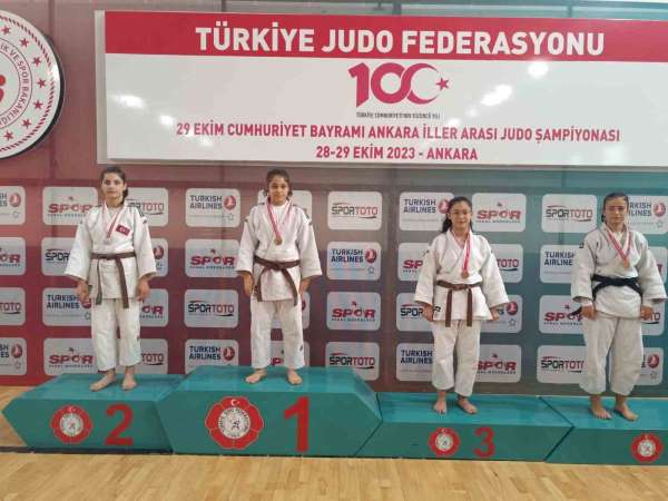 Hakkarili judocular 3 altın ve 2 gümüş madalya kazandı