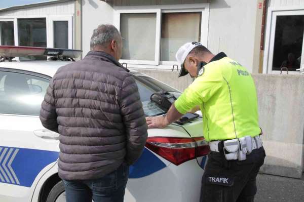 Ordu'da bir haftada yaklaşık 16 bin araç ve sürücüsü denetlendi