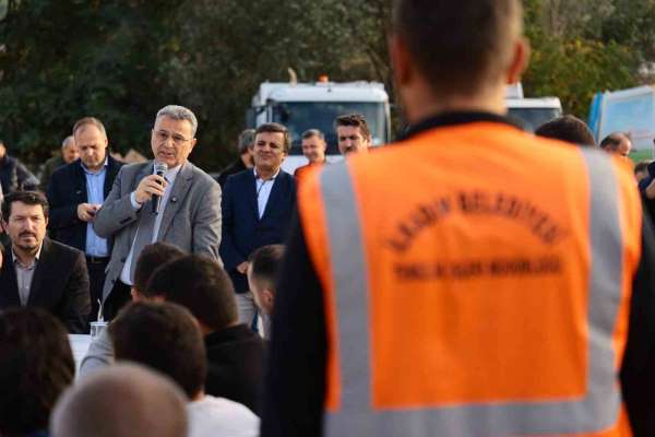 Başkan Kurnaz: 'İlkadım'ın gücü saha personelinde'