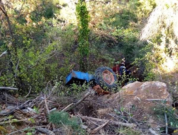 Bozdoğan'da traktör kazası: 1 ölü