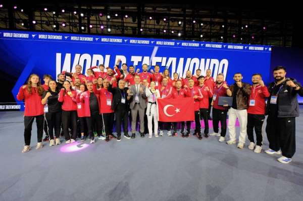 Türkiye, taekwondoda tarihinin en başarılı şampiyonasını yaşadı