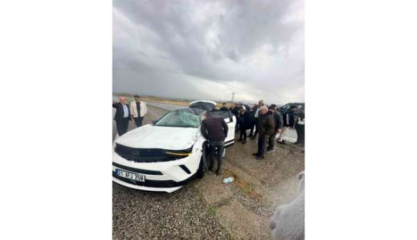 Diyarbakır'da trafik kazası: 1 yaralı