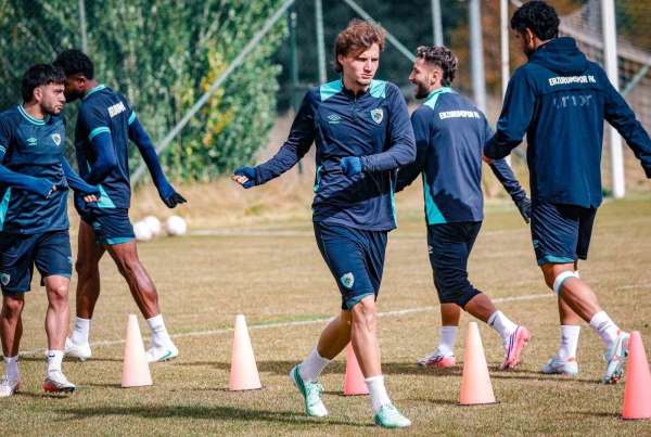 Erzurumspor FK, Çorum FK maçının hazırlıklarını tamamladı