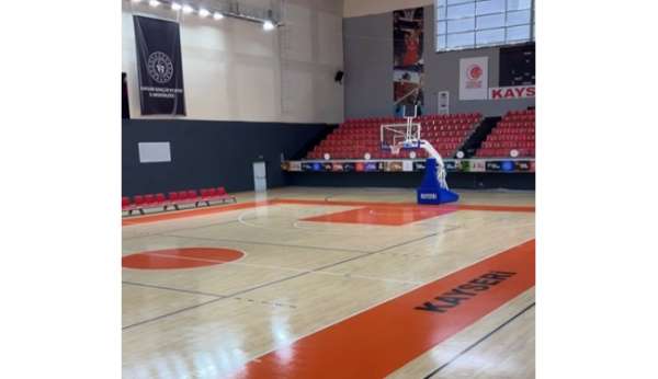 Kayseri Atatürk Spor Salonu yenilendi