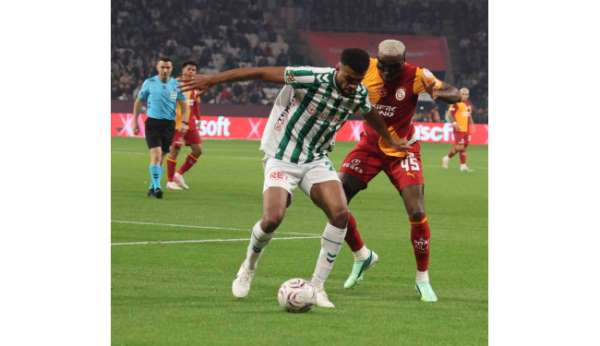Trendyol Süper Lig: Konyaspor: 0 - Galatasaray: 2
