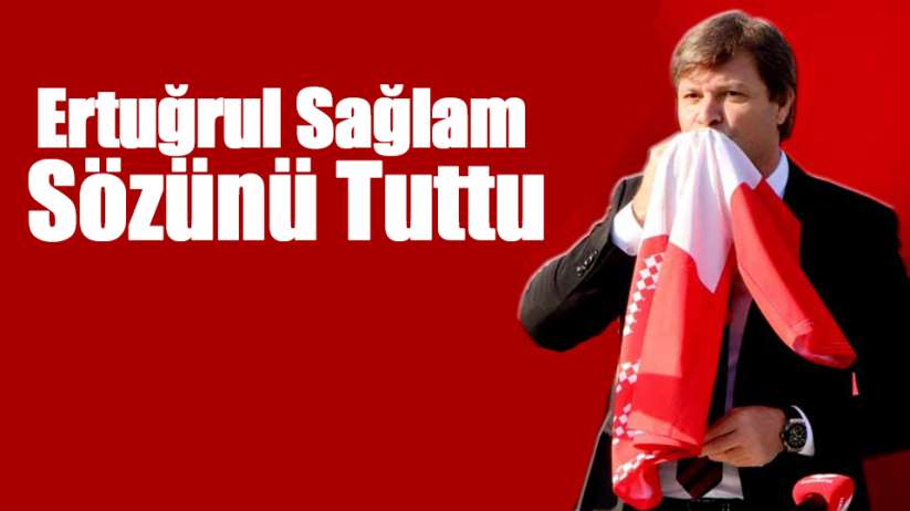 Samsunspor Teknik Direktörü Ertuğrul Sağlam Sözünü Tuttu