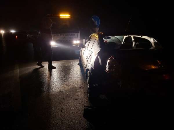 Tosya'da trafik kazası, 4 yaralı 