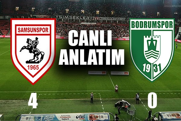 Samsunspor maçı saat kaçta? Canlı Anlatım