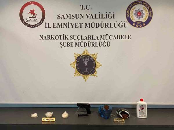 Samsun'da çatı katına uyuşturucu operasyonu: 1 gözaltı