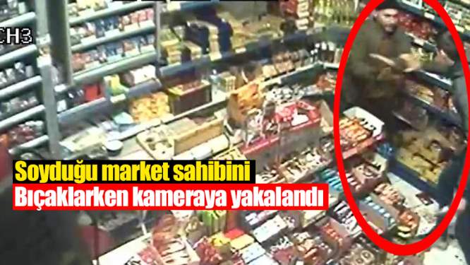 Soyduğu market sahibini fotoğraflarını paylaşınca bıçakladı!