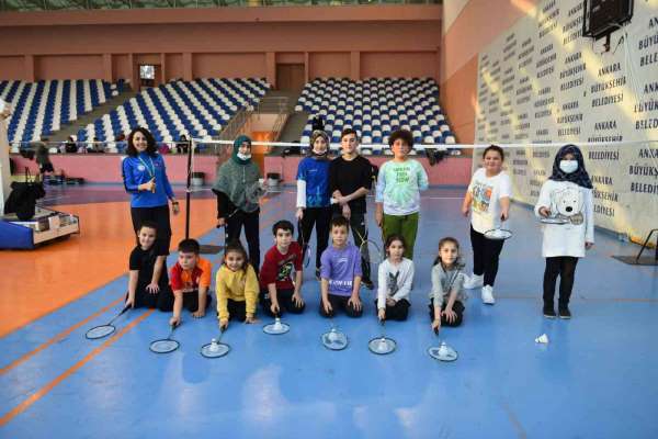 ASKİ Spor Kulübü, Başkentli çocukları badminton ile tanıştırdı - Ankara haber