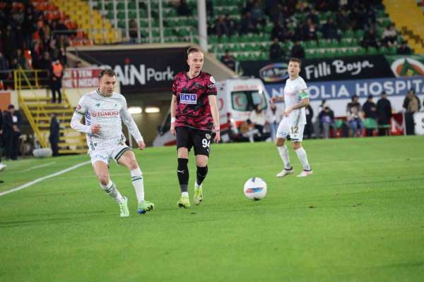 Trendyol Süper Lig: Alanyaspor: 2 - Konyaspor: 1
