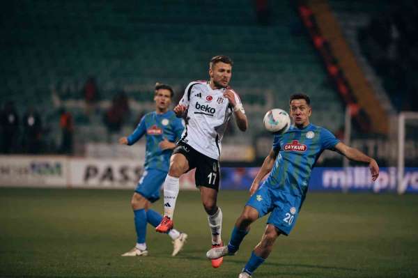 Trendyol Süper Lig: Çaykur Rizespor: 1 - Beşiktaş: 1