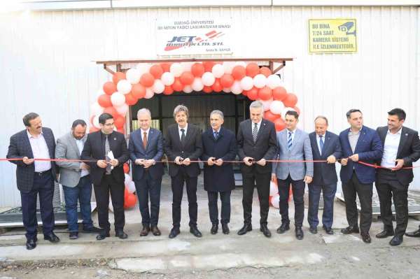 Geleceğin inşaat teknolojisine önemli katkı sağlayacak laboratuvar BUÜ'de hizmete açıldı