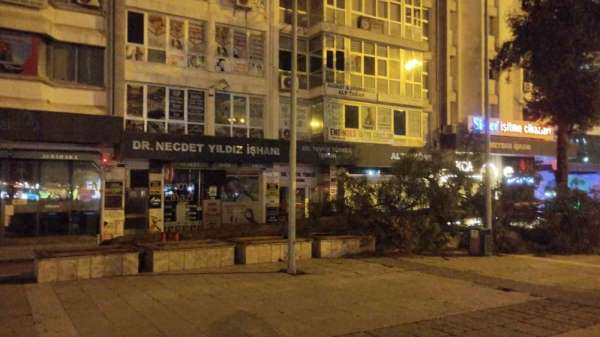 Samsun'da fırtına ağaç devirdi