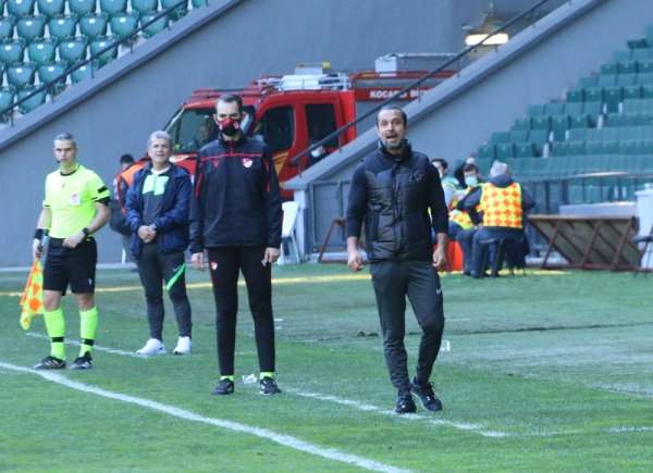 Kocaelispor-Zonguldak Kömürspor maçının ardından 