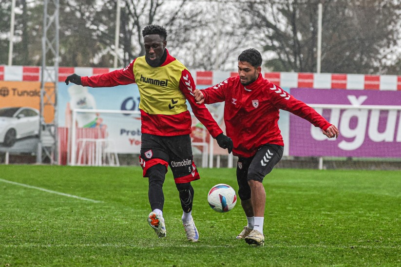 Samsunspor, Trabzonspor hazırlıklarını sürdürdü