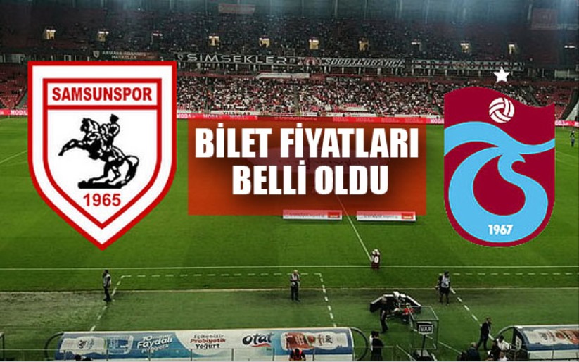 Samsunspor - Trabzonspor maçı bilet fiyatları belli oldu!