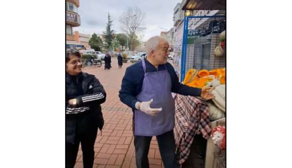 Yöresel ürünü şehit yakınlarına, dul ve yetimlere ikram ettiler