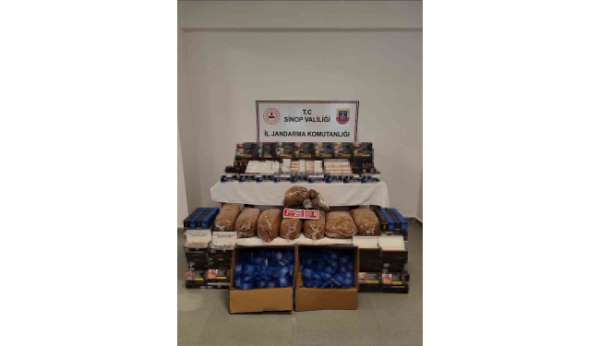 Sinop'ta kaçak tütün operasyonu: 3 gözaltı