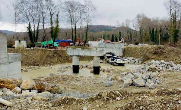 Türkeli Yılanlık Köprüsü'nün yüzde 75'i tamamlandı - Sinop haber