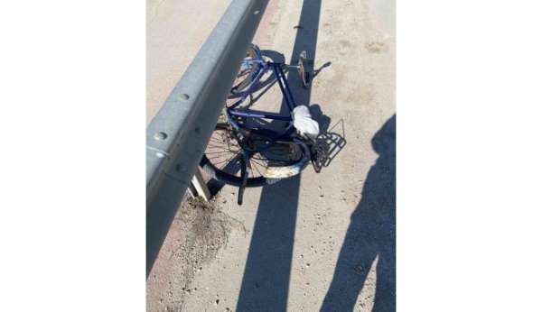 Bisiklet sürücüsü kazada hayatını kaybetti