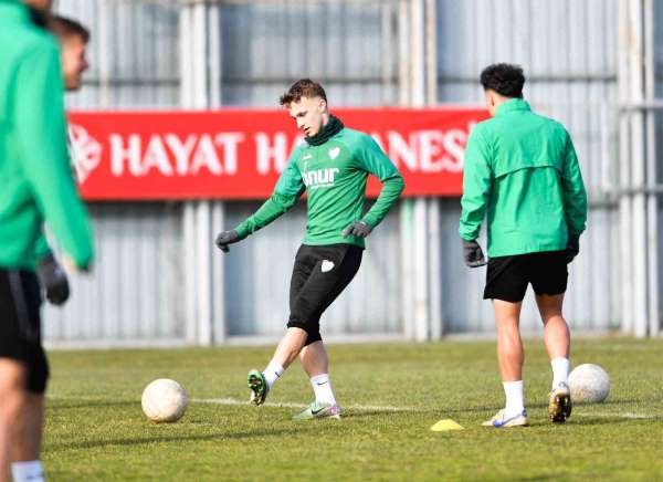 Bursaspor'da Altınordu maçı hazırlıkları tamamlandı