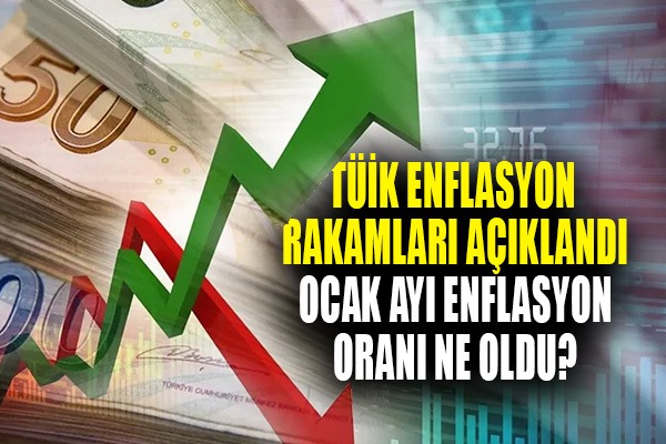 2025 Ocak enflasyon oranı açıklandı