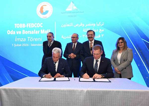 Manisa Ticaret Borsası'ndan Türkiye-Mısır ticaretine güçlü katkı