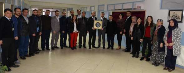 Rektör Alkan Bayat ve İskilip'i ziyaret etti 