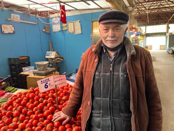 Eskişehir pazarında domates 6 lira - Eskişehir haber