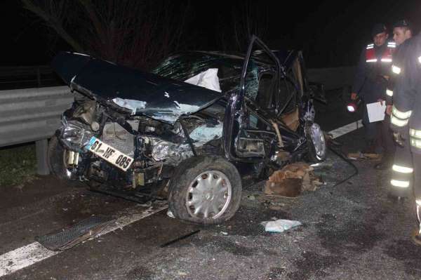 TEM Otoyolu'nda feci kaza: 2 ölü, 7 yaralı