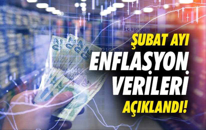 Şubat ayı enflasyon verileri açıklandı! 