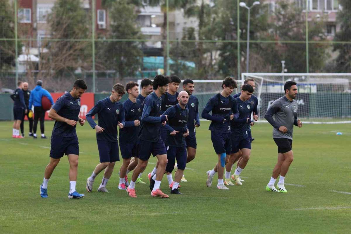 Alanyaspor'da Galatasaray mesaisi başladı