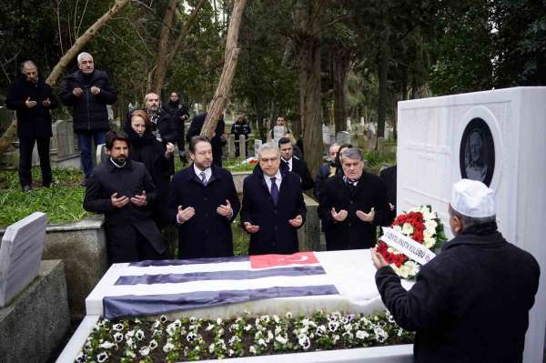 Serdal Adalı, Süleyman Seba'nın kabrini ziyaret etti
