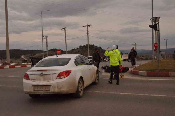 Tavşanlı'da trafik kazası: 1 yaralı