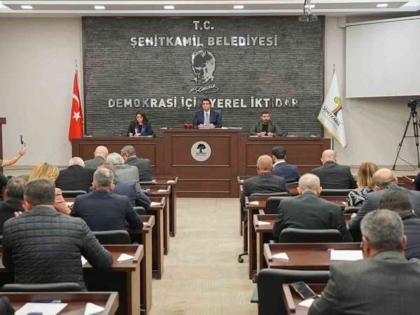 Şehitkamil Belediyesi Mart Ayı meclis toplantısı yapıldı