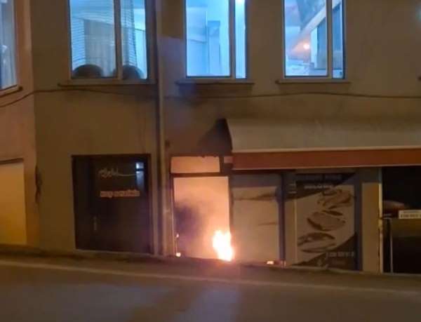 Tavşanlı'da alev alan kalorifer kazanı korkuttu