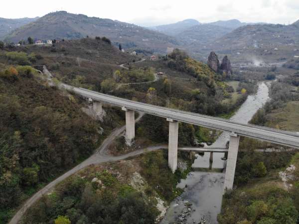 Asrn projesi 'Karadeniz-Akdeniz Yolu'nda sona gelindi