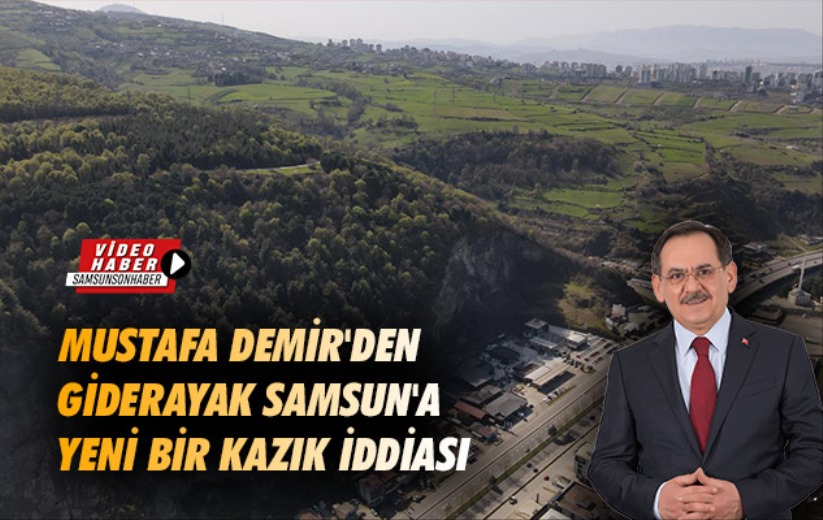 Mustafa Demir'den giderayak Samsun'a yeni bir kazık iddiası
