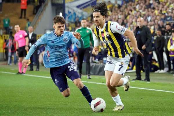 Trendyol Süper Lig: Fenerbahçe: 1 - Adana Demirspor: 1