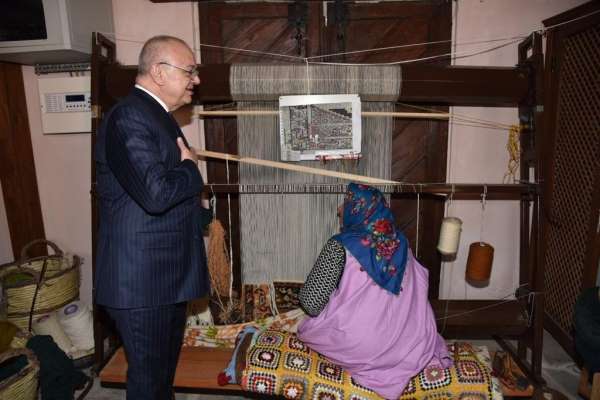 Başkan Ergün'den üreten kadınlara ziyaret - Manisa haber