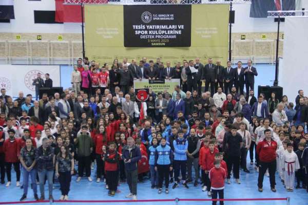 Samsun'da 269 amatör spor kulübüne 7,1 milyon liralık destek