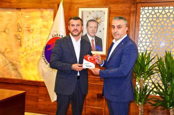 İş dünyasından Başkan Çetinkaya'ya ziyaret