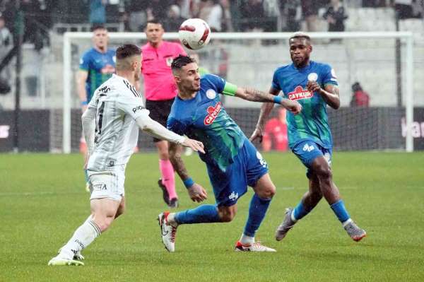 Trendyol Süper Lig: Beşiktaş: 1 - Çaykur Rizespor: 1