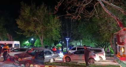 Elazığ'da zincirleme trafik kazası: 2 yaralı