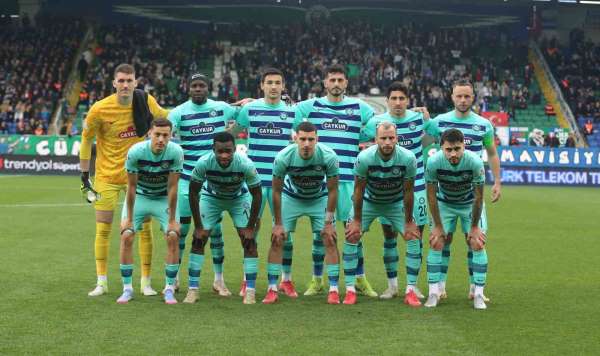 Trendyol Süper Lig: Çaykur Rizespor: 0 - Gaziantep FK: 0