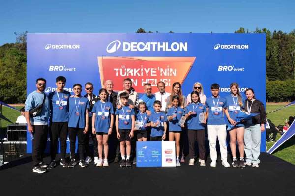 Türkiye'nin en hızlı çocukları belli oldu
